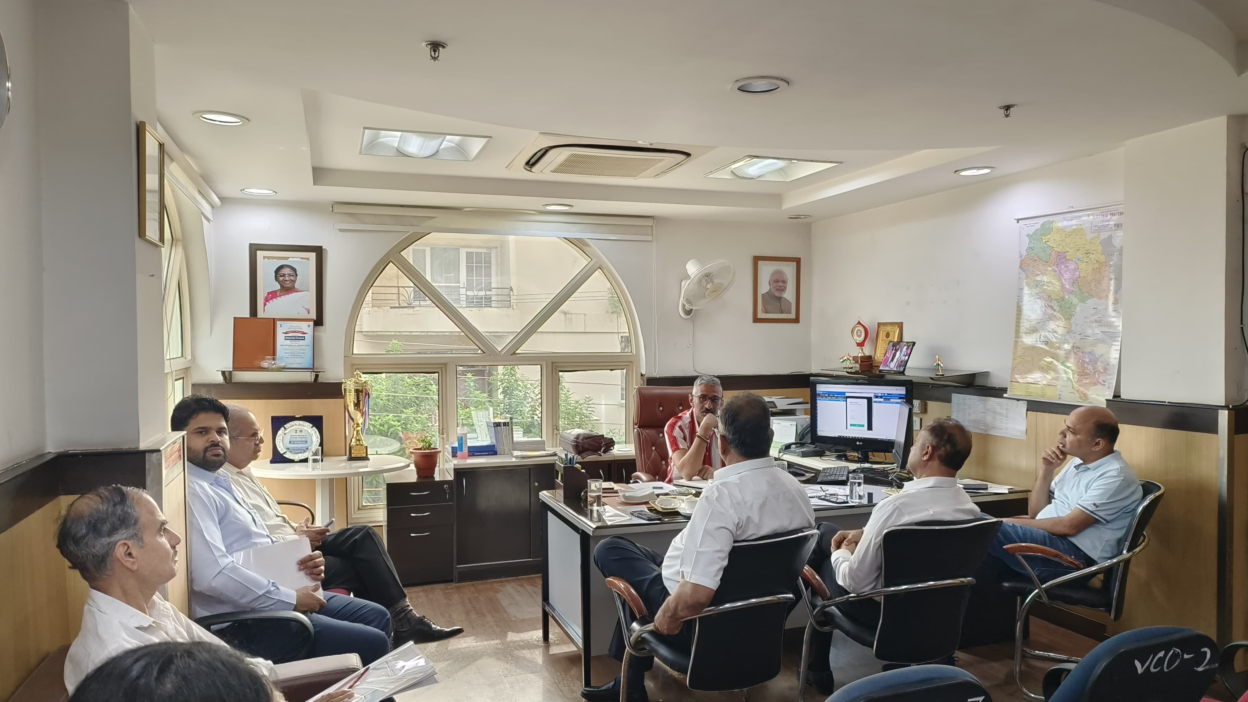 बी बी एन आई ए के पदाधिकारियों के साथ  दिनांक 15.07.2025 को  SPREE योजना के संबंध में बैठक