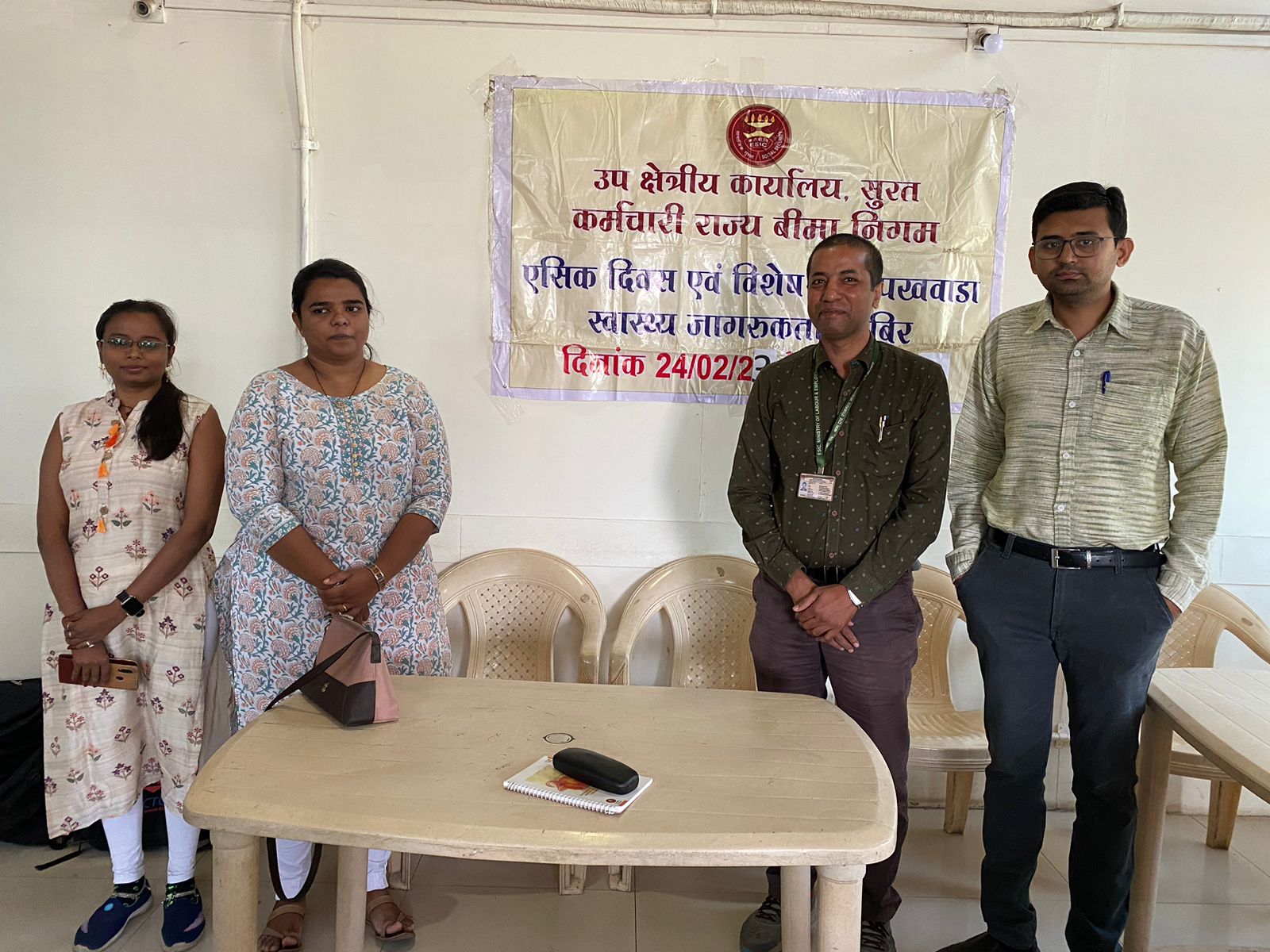 एसिक दिवस एवं विशेष सेवा पखवाड़ा स्वास्थ्य जागरूकता शिविर