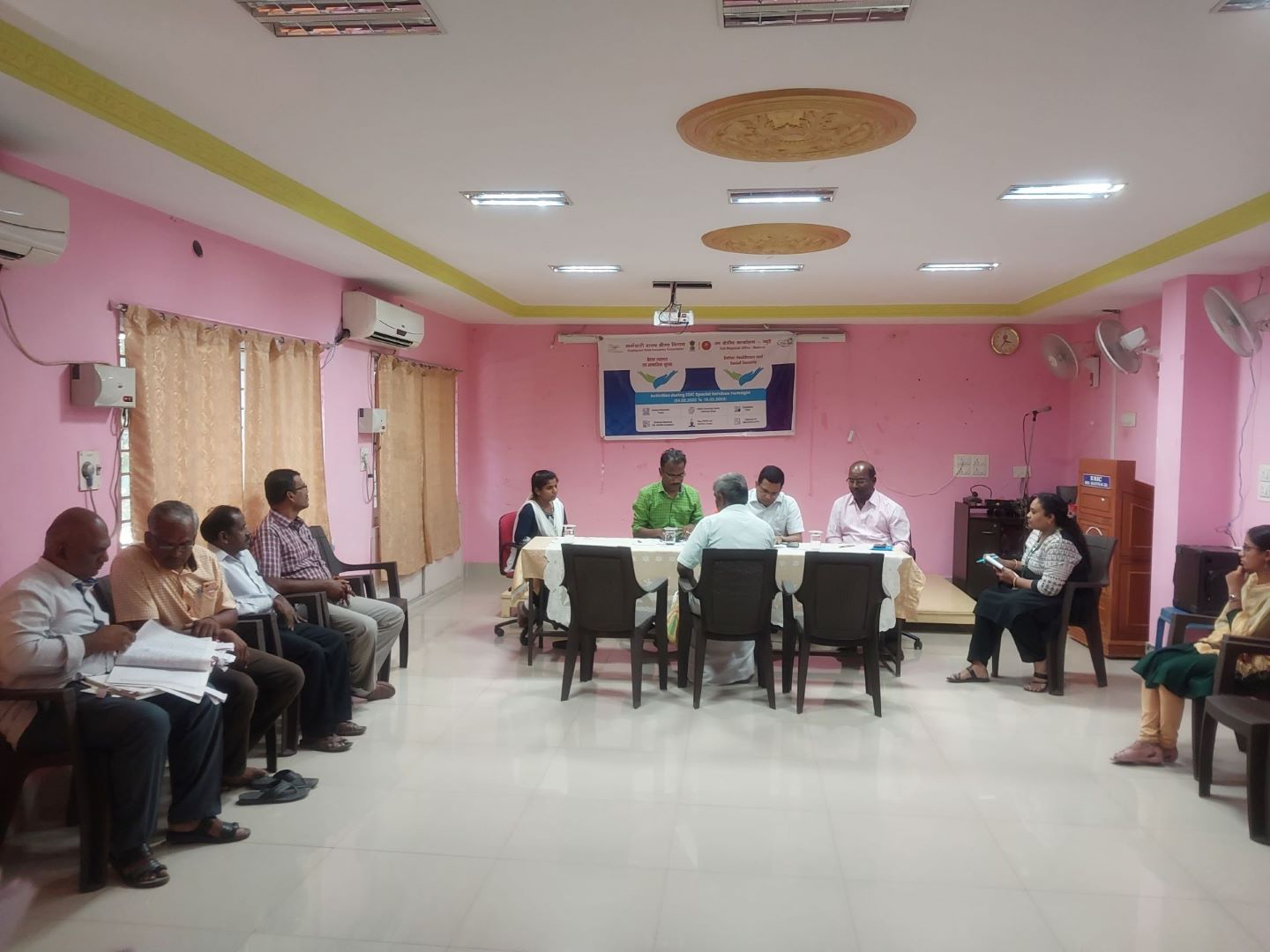 Joint Public Interface Program on 27.02.2023 EPFOs Nidhi Apke Nikat 2.0 along with ESICs Suvidha Samagam meeting