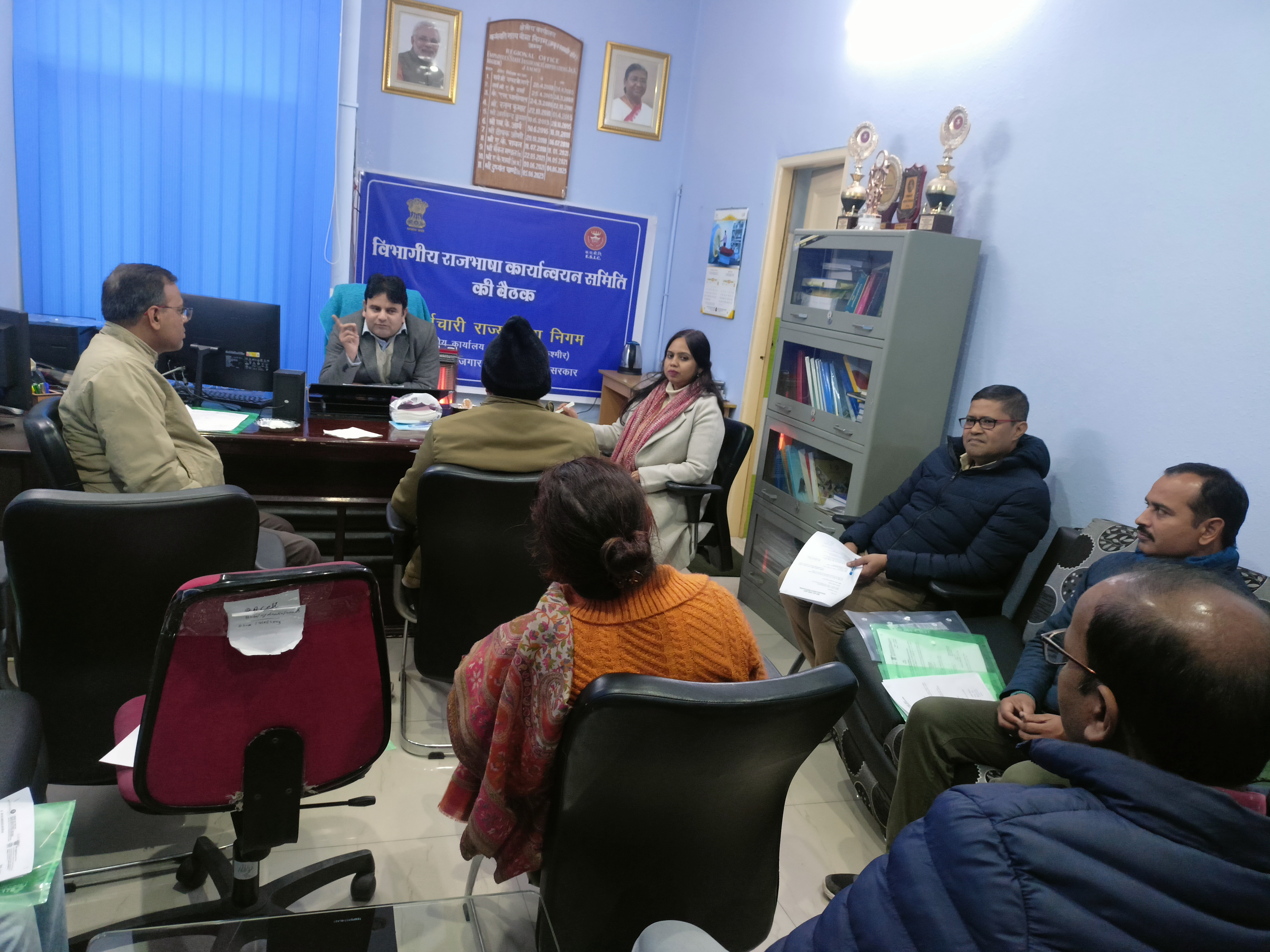 क्षेत्रीय कार्यालय जम्मू एवं कश्मीर कर्मचारी राज्य बीमा निगम की 13वीं विराकास बैठक