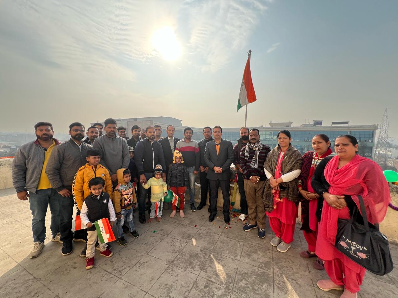 दिनांक 26 जनवरी 2024 को  75वां गणतंत्र दिवस मनाया गया ।