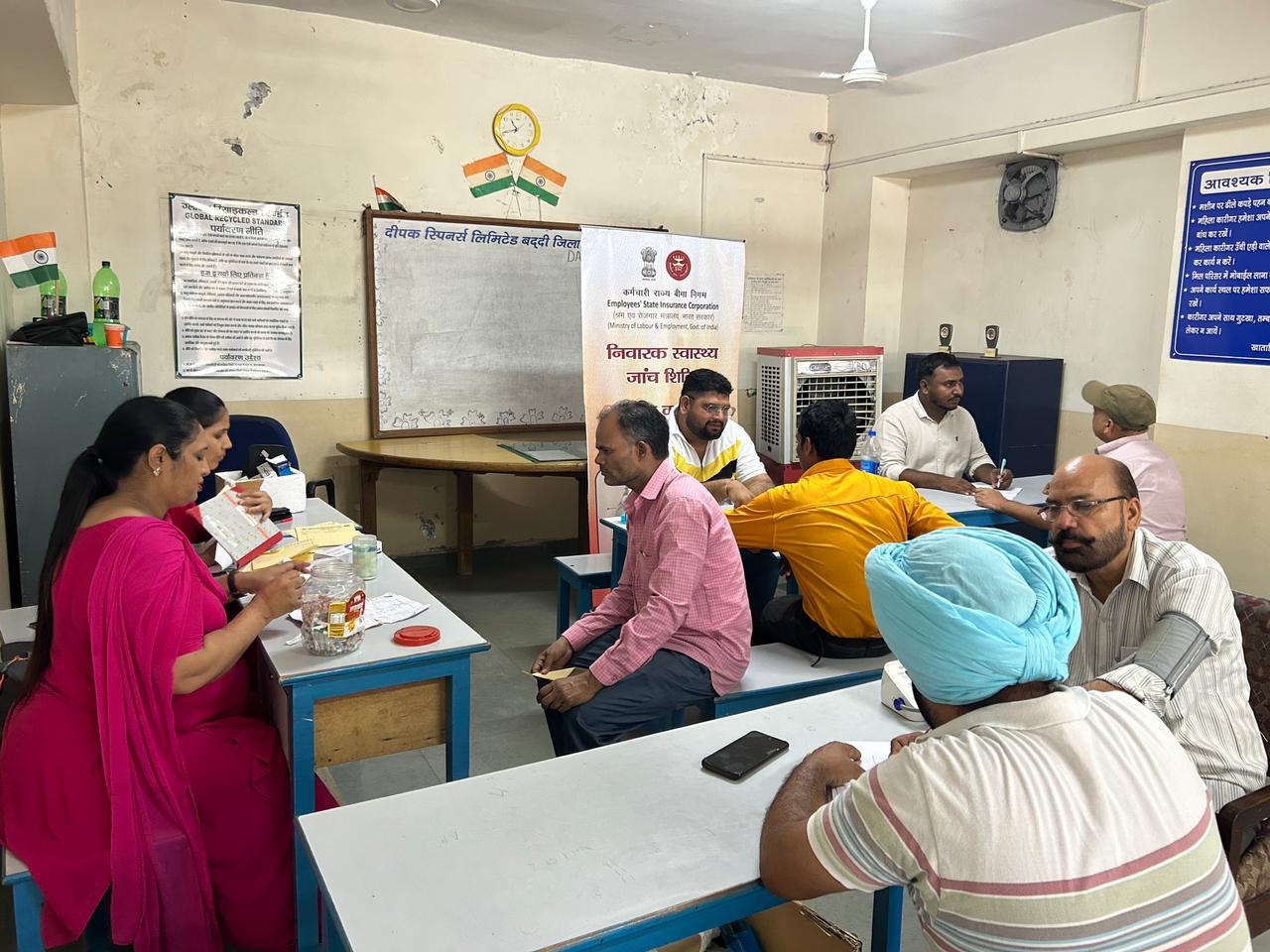 हिमाचल प्रदेश के विभिन क्षेत्रों में दिनांक 15 अगस्त 2024 से दिनांक 2 अक्टूबर 2024 तक 40 वर्ष से अधिक आयु के बीमित व्यक्तियों के लिए लगाए गए स्वास्थ्य जांच शिविर ।