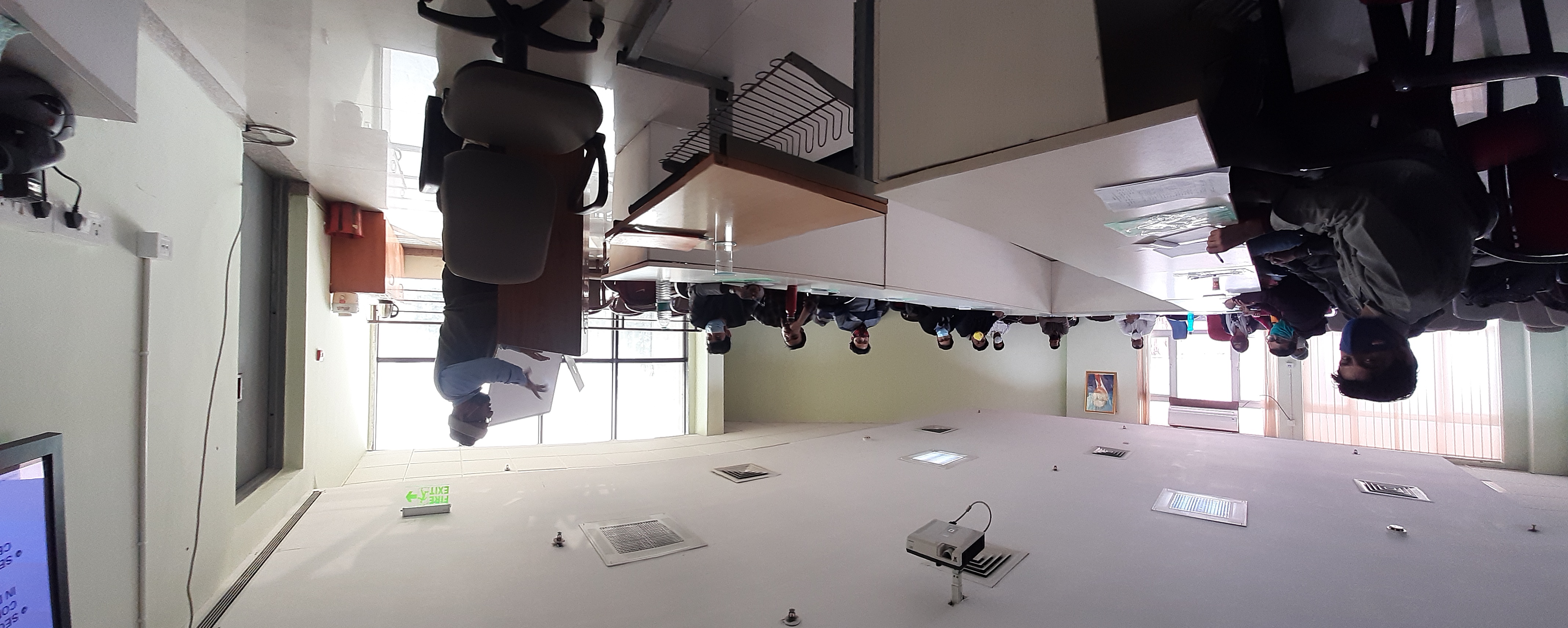 27.01.2021 को नव भर्ती यूडीसी का इनहाउस प्रशिक्षण - Inhouse training of the newly recruited UDCs on 27.01.2021