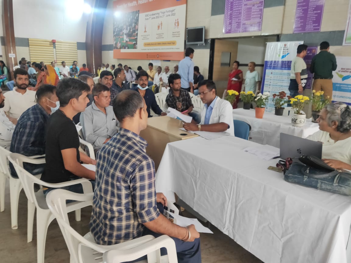 OD HEALTH CHECKUP SCREENING AND ANNUAL HELATH CHECK UP FOR IP AGE 40 AND ABOVE ON 08.03.2023