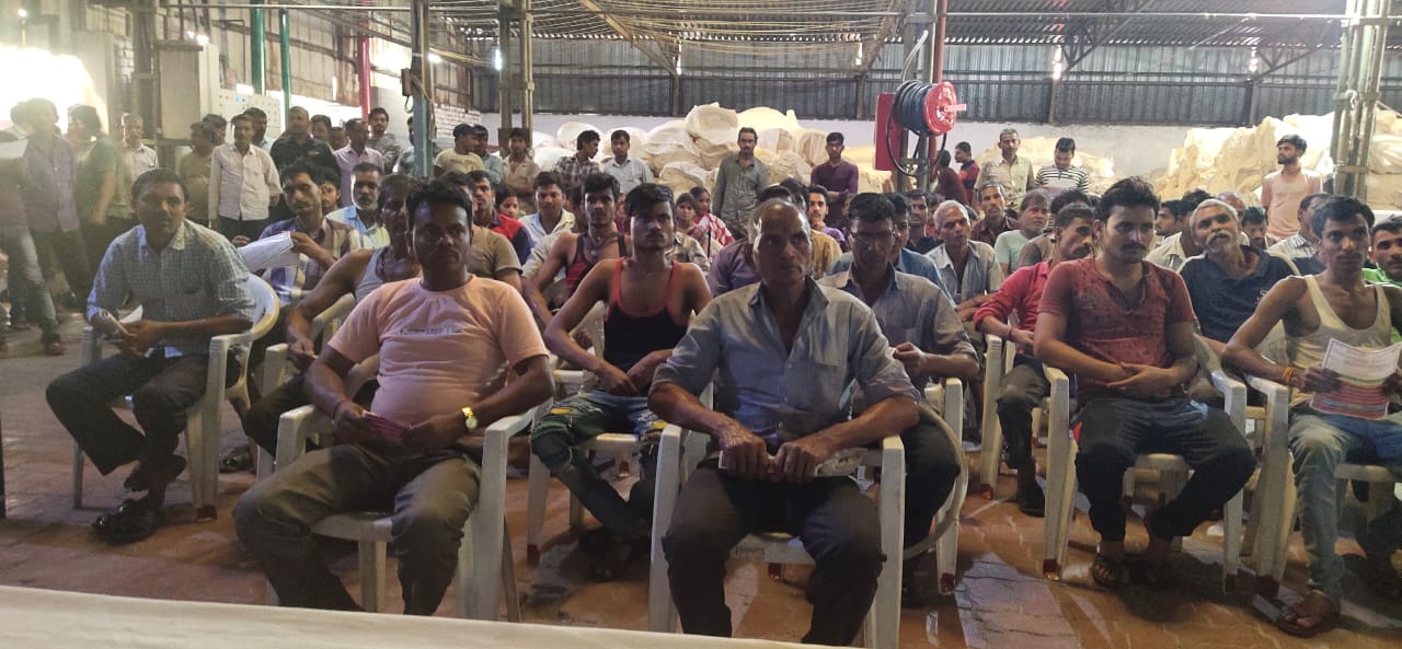 Health Check up and awareness Camp at Pioneer Syntex P. Ltd., Pandesara, Surat