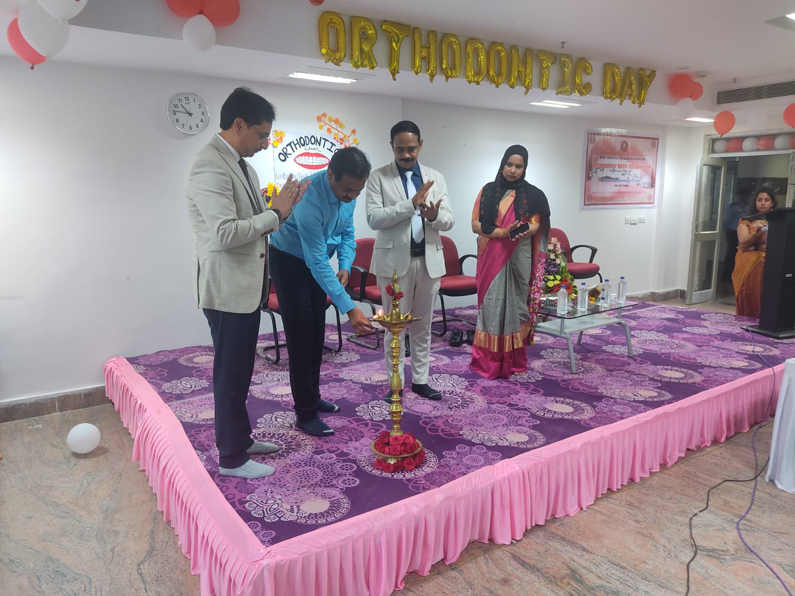 A CDE program on Scope of Contemporary Orthodontics was conducted on 6th October 2023 to celebrate national Orthodontic week.