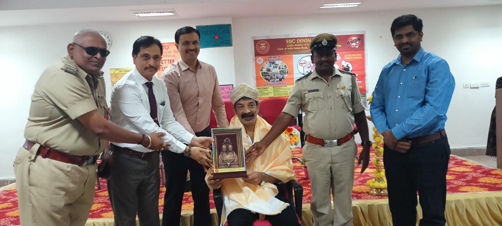 Anti ragging workshop was organised by ESIC DC KALABURAGI on 28th October 2023