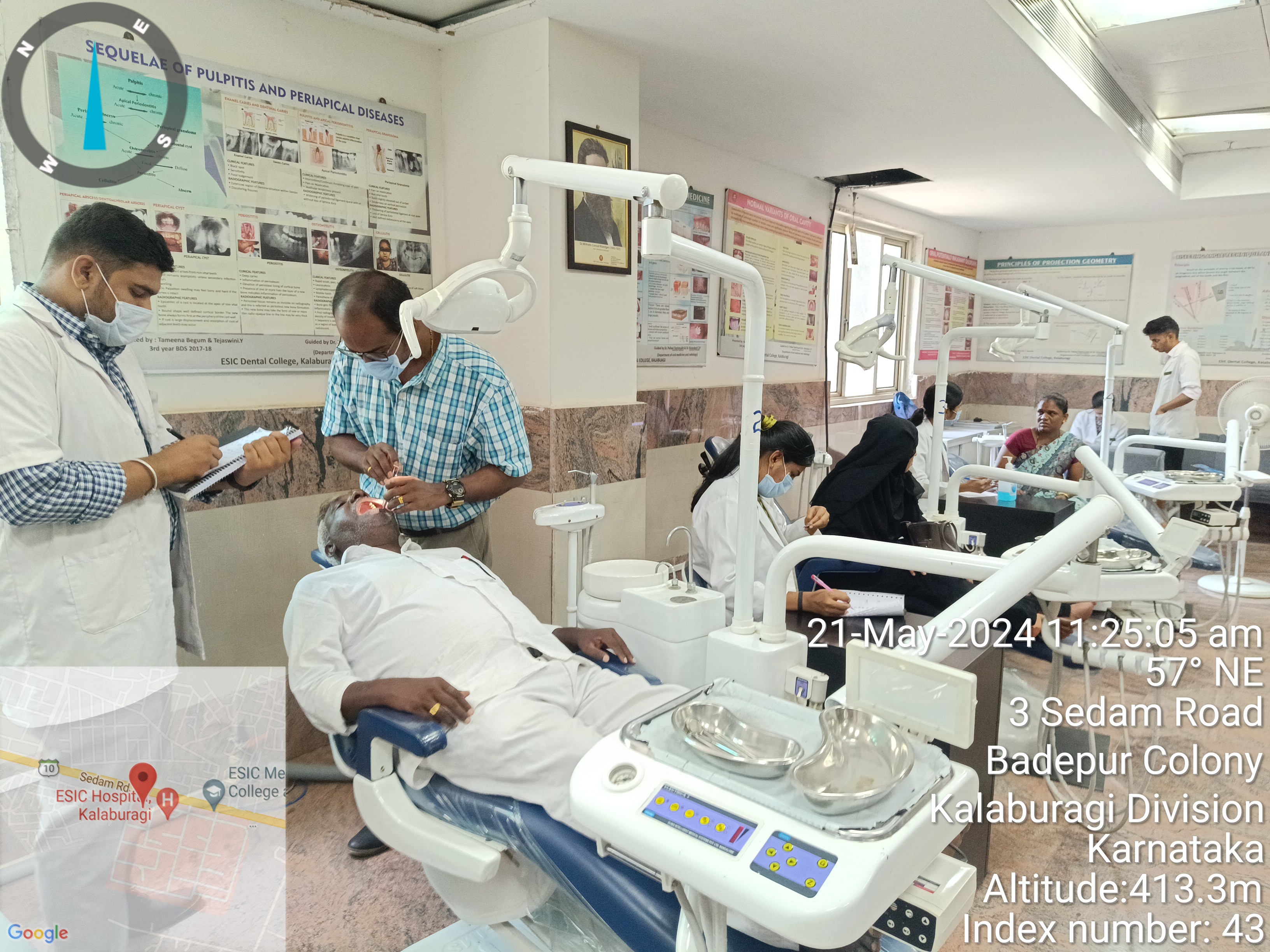 21 May 2024, ESIC Dental College, Kalaburagi conducted  oral cancer screening program on the ocasion of WNTD