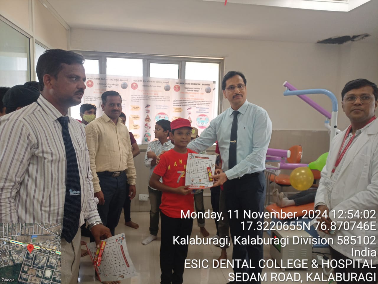 SCREENING AND TREATMENT CAMP FOR UNDERSERVED AND ORPHANAGE CHILDREN