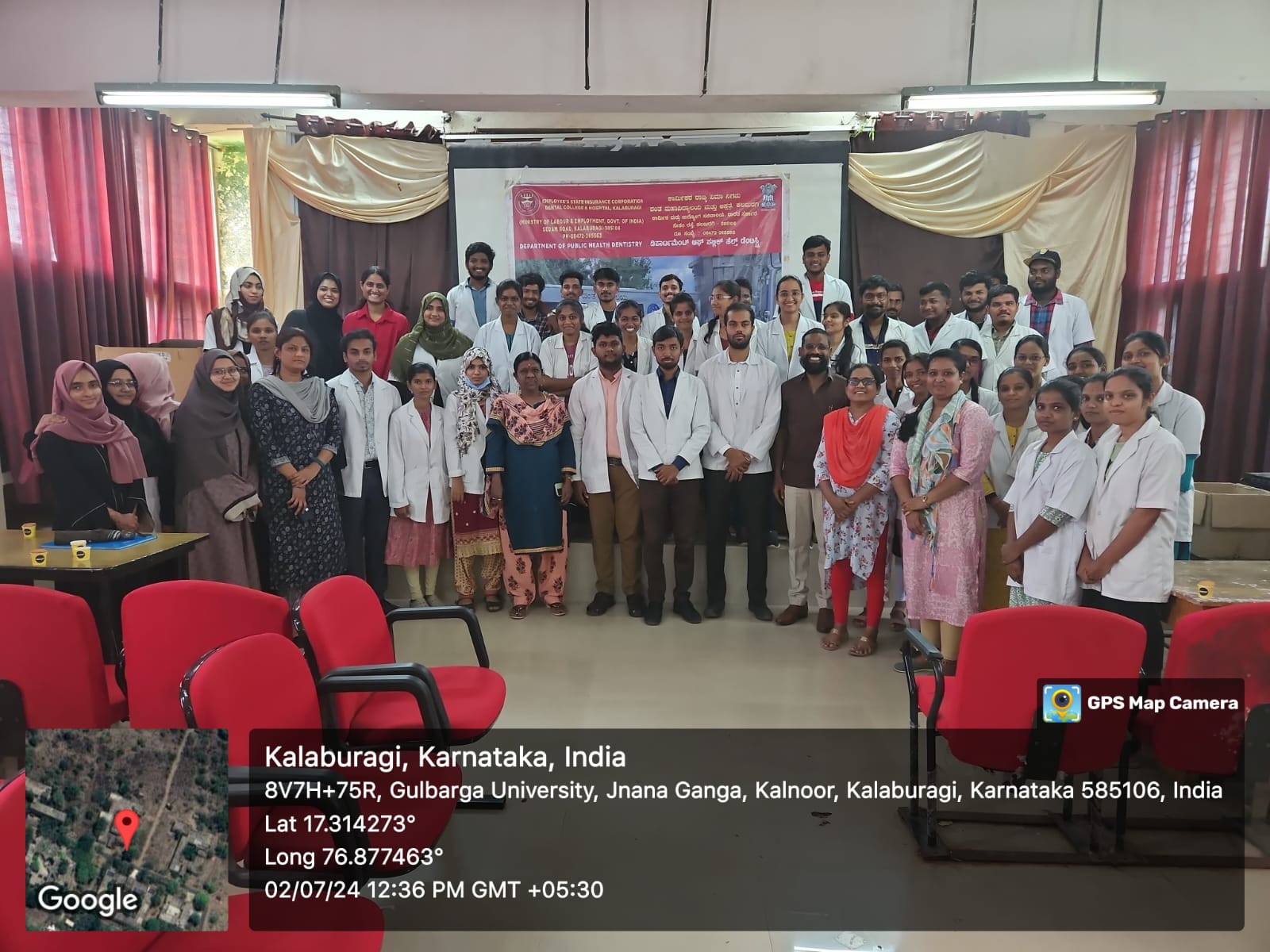 Camps conducted by ESIC Dental College and Hospital Kalaburagi