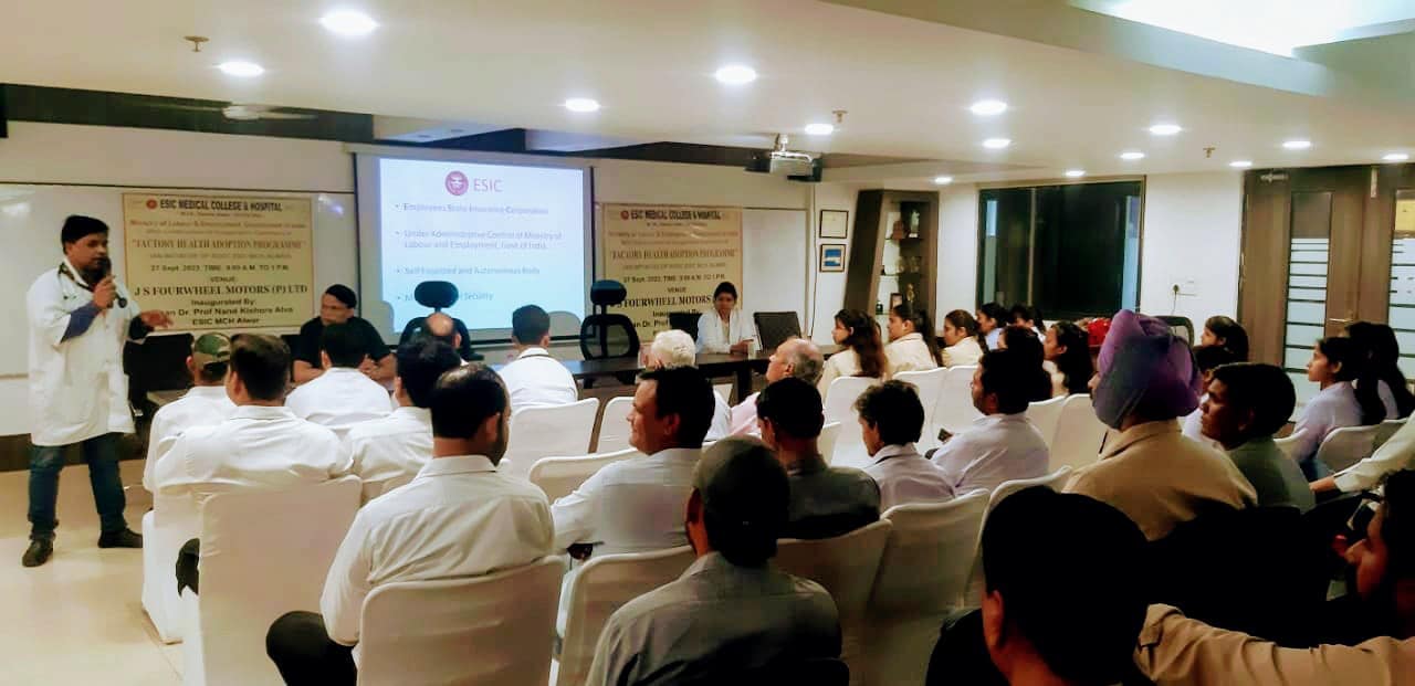 J.S Four Wheel Motors Pvt Ltd Factory Health Adoption Programme