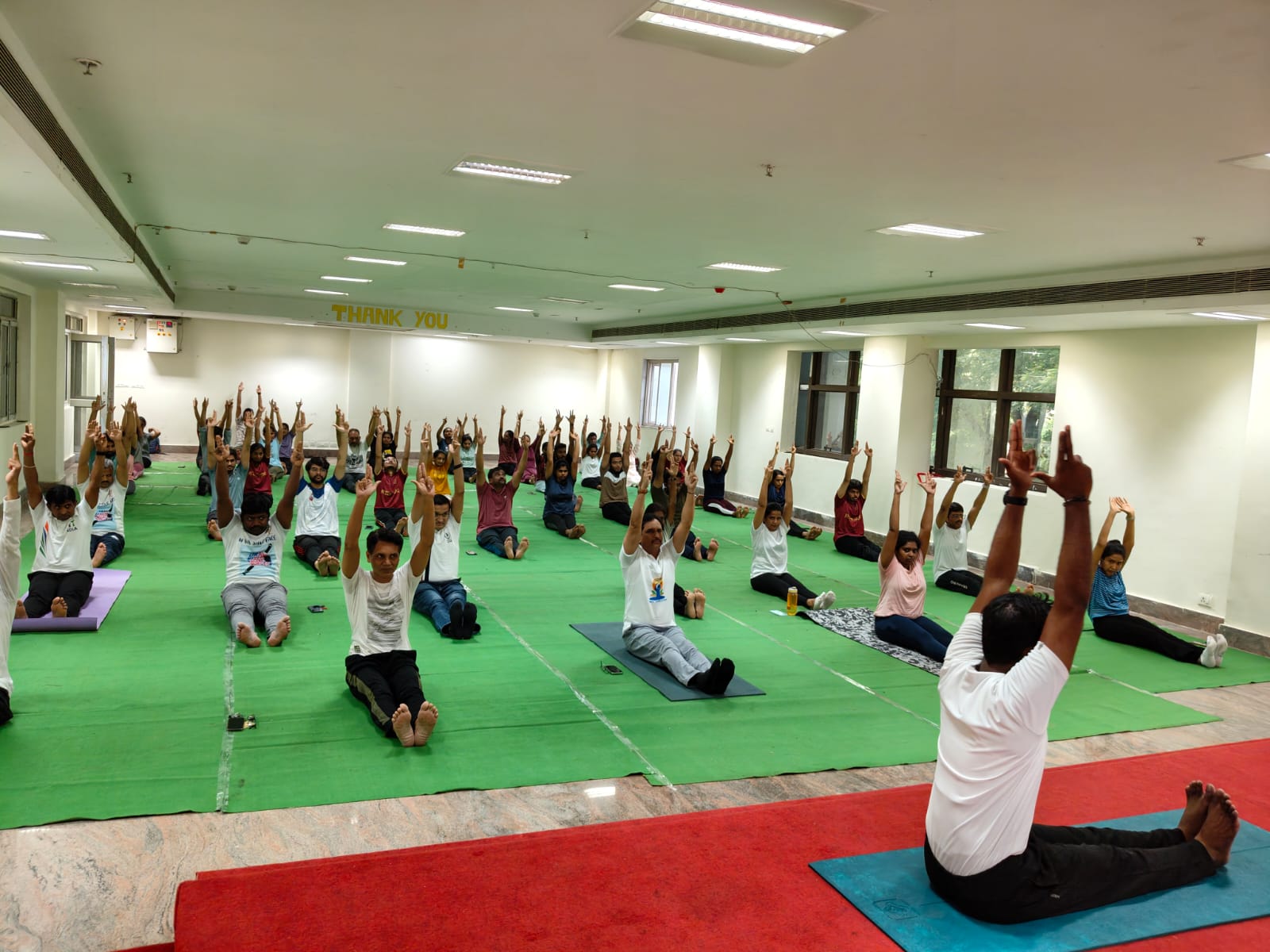 Celebration of International Day of Yoga-2025 at ESIC Dental College & Hospital Kalaburagi