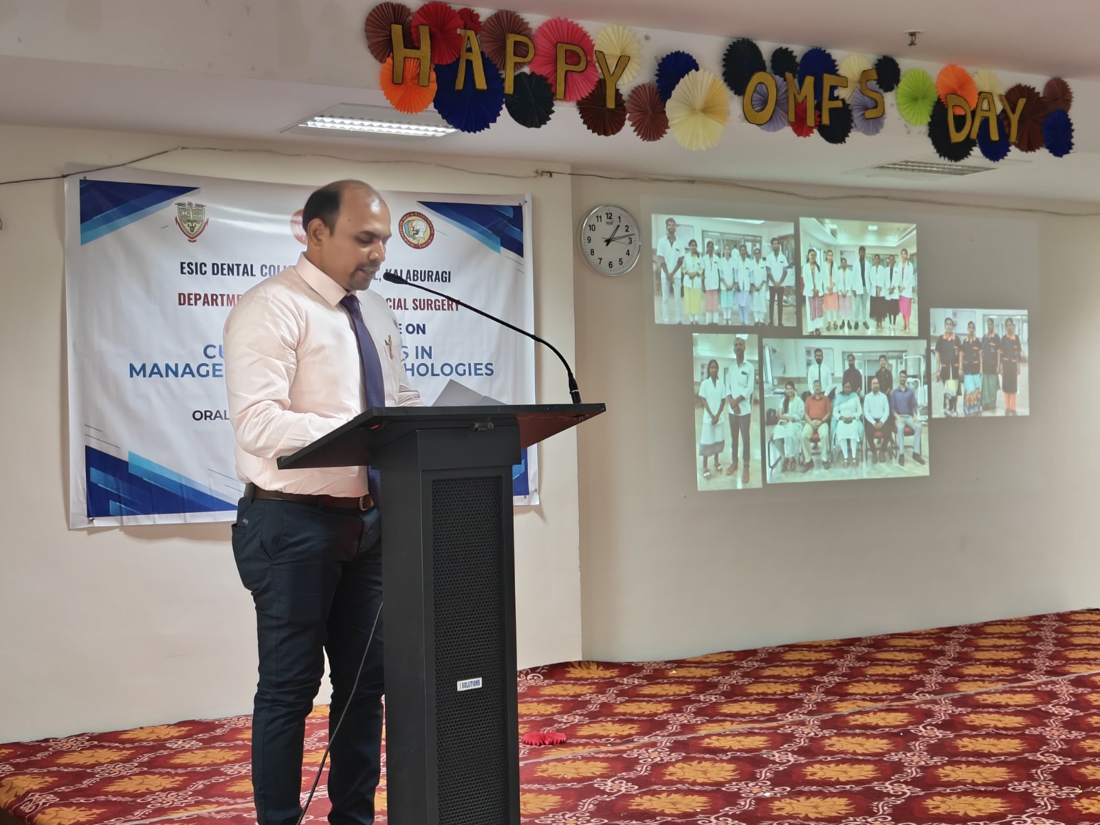 CDE on “Current Concepts in Management of TMJ Pathologies”