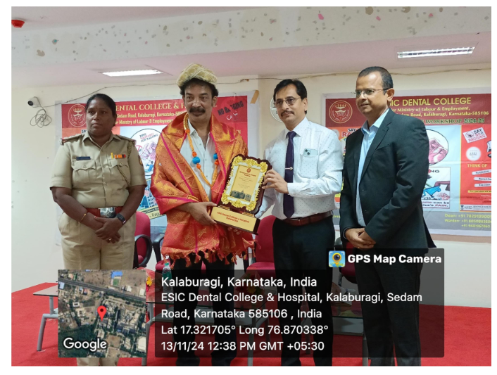 ANTI RAGGING WORKSHOP NOVEMBER-2024 AT ESIC DENTAL COLLEGE KALABURAGI