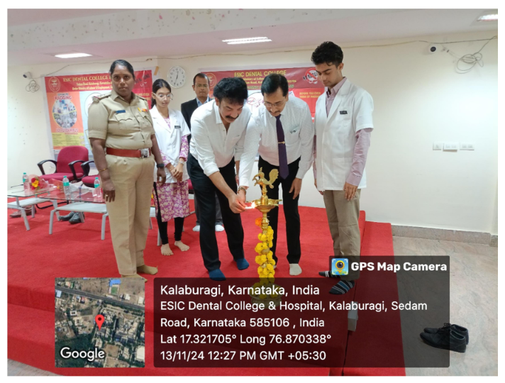 ANTI RAGGING WORKSHOP NOVEMBER-2024 AT ESIC DENTAL COLLEGE KALABURAGI