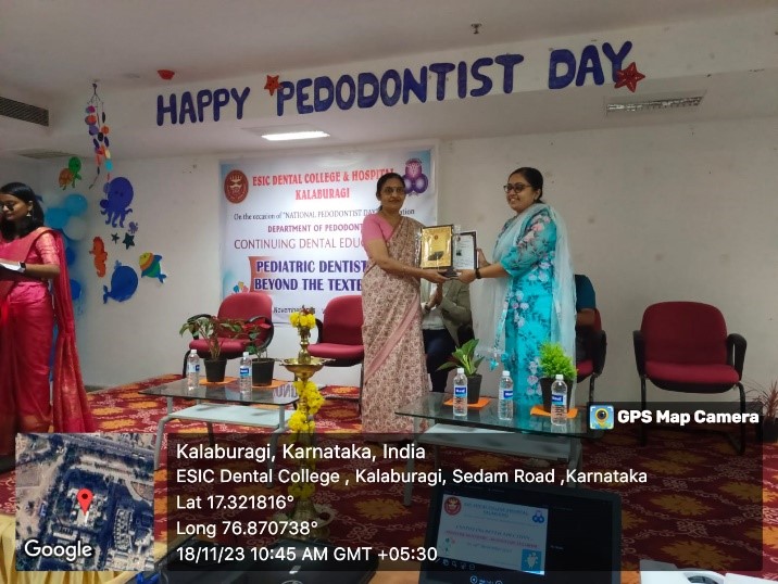 CONTINING DENTAL EDUCATION REPORT PEDIATRIC DENTISTRY-BEYOND TEXTBOOK