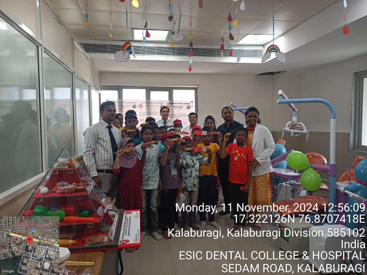 SCREENING AND TREATMENT CAMP FOR UNDERSERVED AND ORPHANAGE CHILDREN