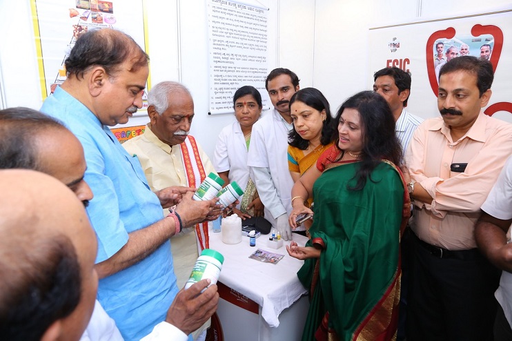 Inauguration of ESIC Nursing College & Auditorium, Indiranagar, Bengaluru and 3 years achievements/initiatives of the Govt. (Labour Ministry) on 16.05.2017